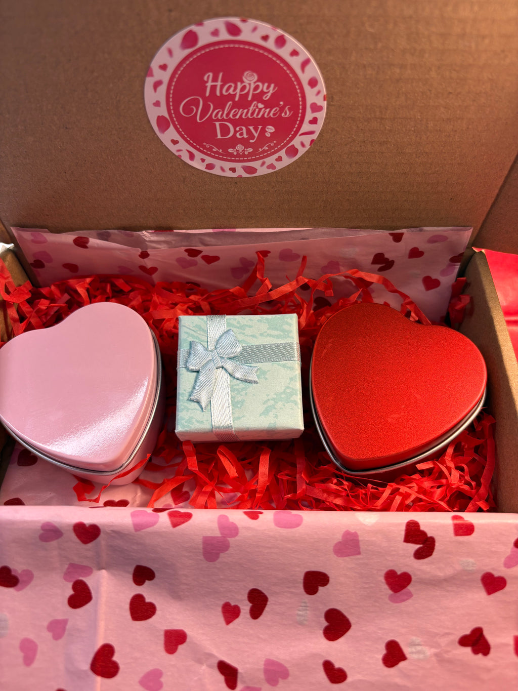 💖 Valentine’s Love Ritual Gift Set – Handmade Candle & Silver S925 Ring Bundle