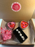 💖 Valentine’s Love Ritual Gift Box – Candles & Silver S925 Bracelet