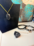 Black Onyx Protection & Grounding Crystal Bundle