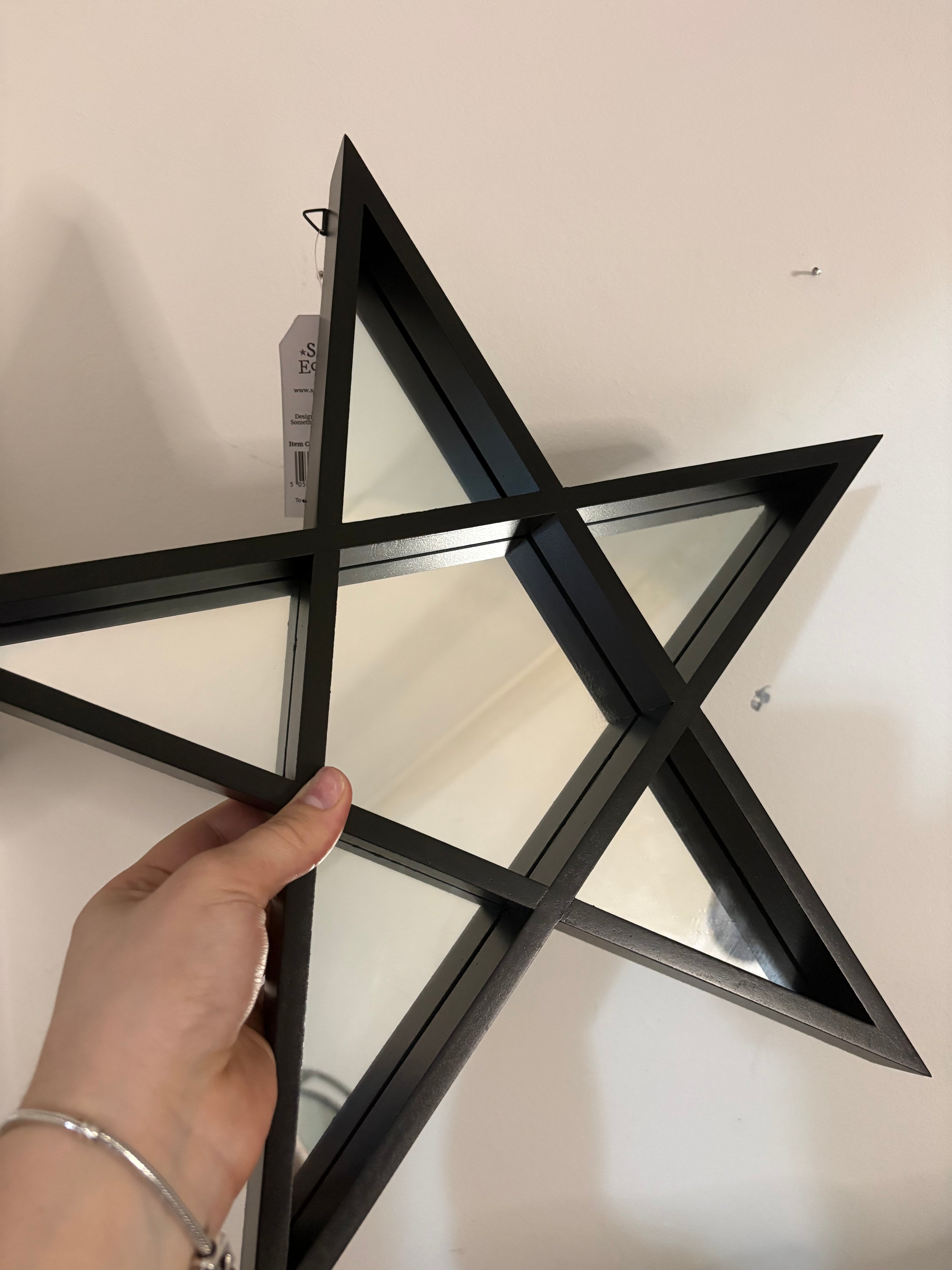 Pentagram Mirror Wall Art