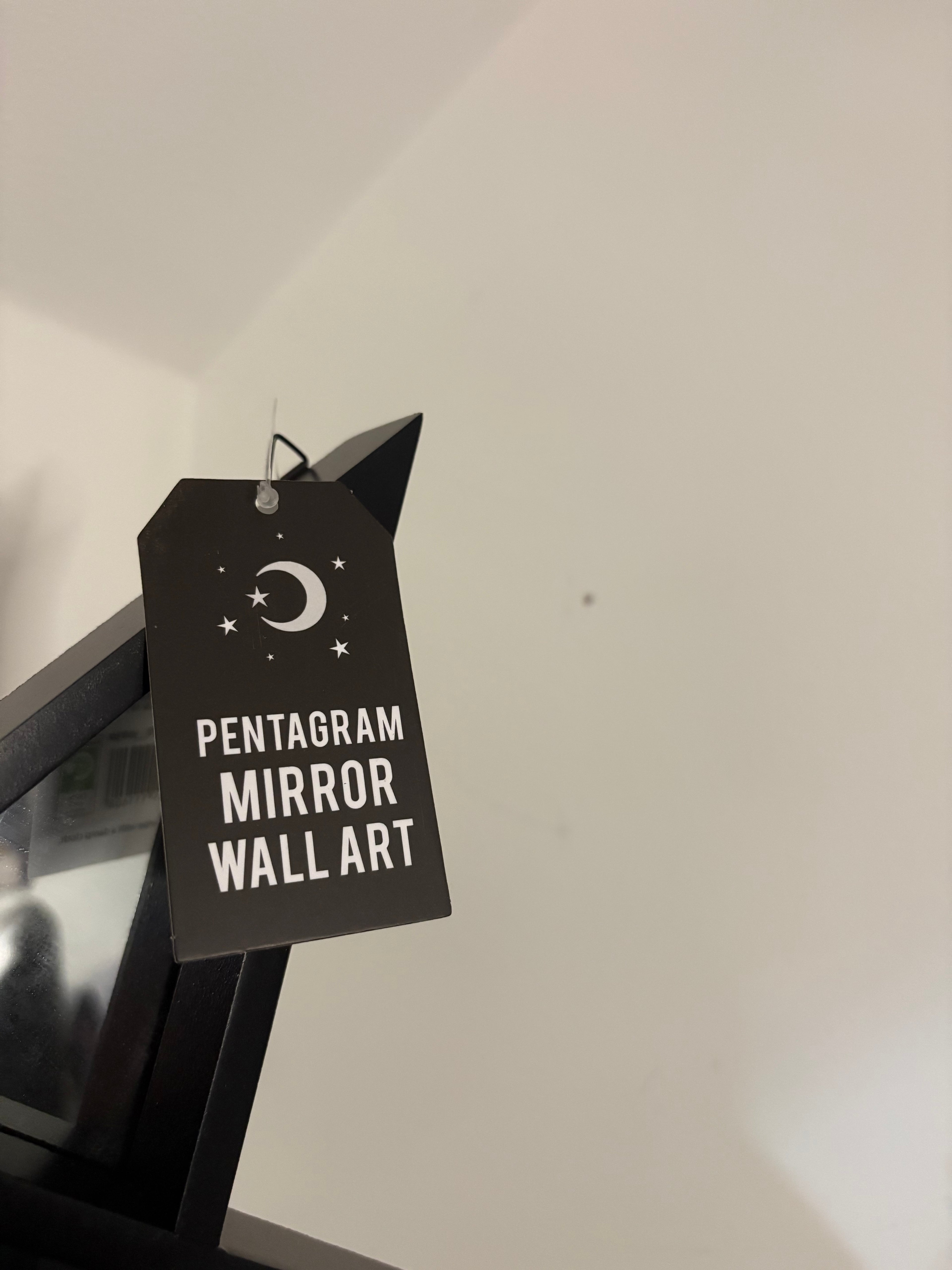 Pentagram Mirror Wall Art