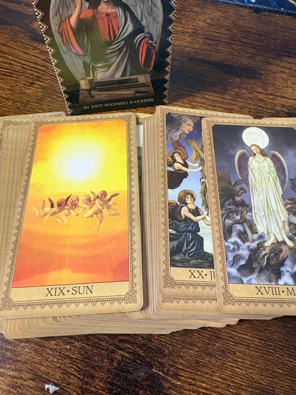 Influence of the Angels Tarot Deck – Complete 78 Card Tarot Set with Guidebook