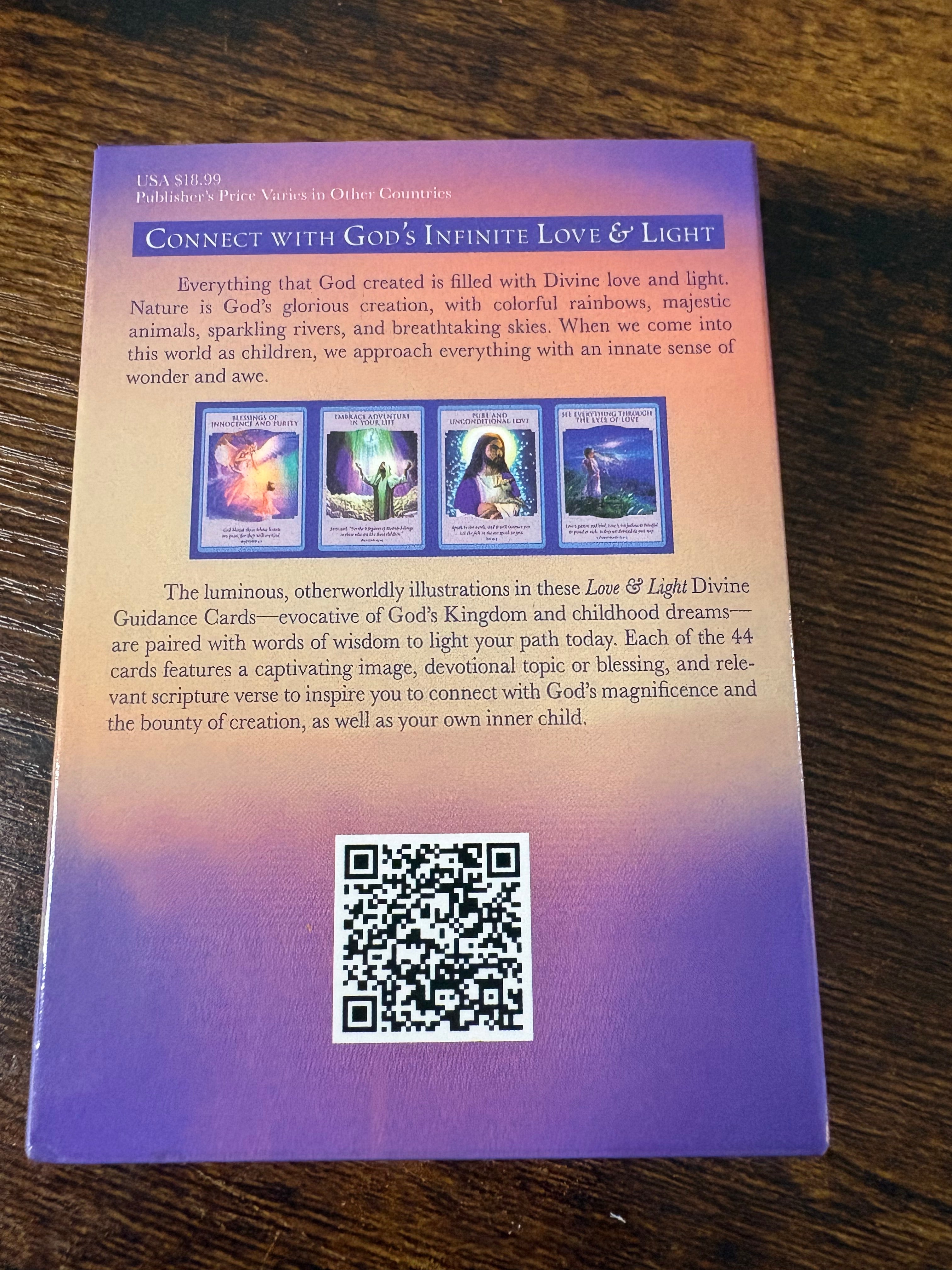 Love & Light Oracle Cards – Doreen Virtue – 44 Divine Guidance Cards