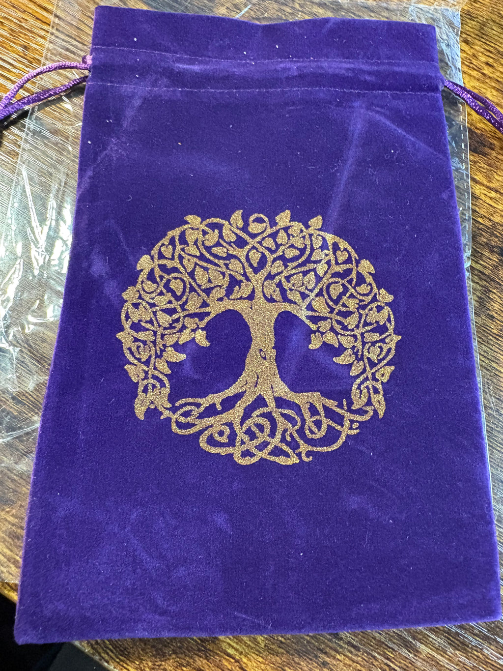 Tarot of Pagan Cats Deck with Velvet Tree of Life Tarot Bag – 78 Card Tarot Set