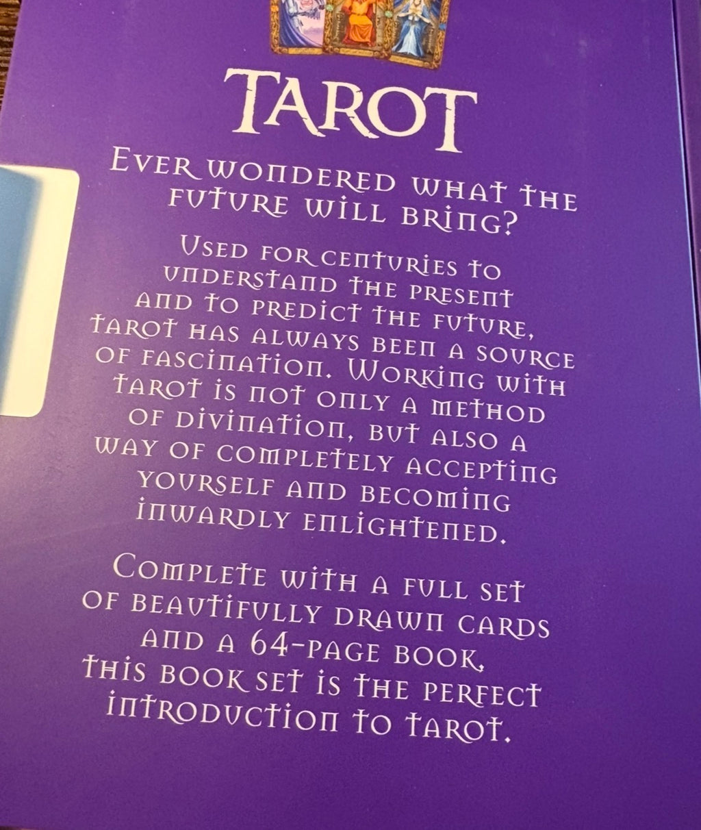 Essential Easy Tarot Cards Kit Includes Jumbo Deck Card and 64 Page illustrated Colour Book