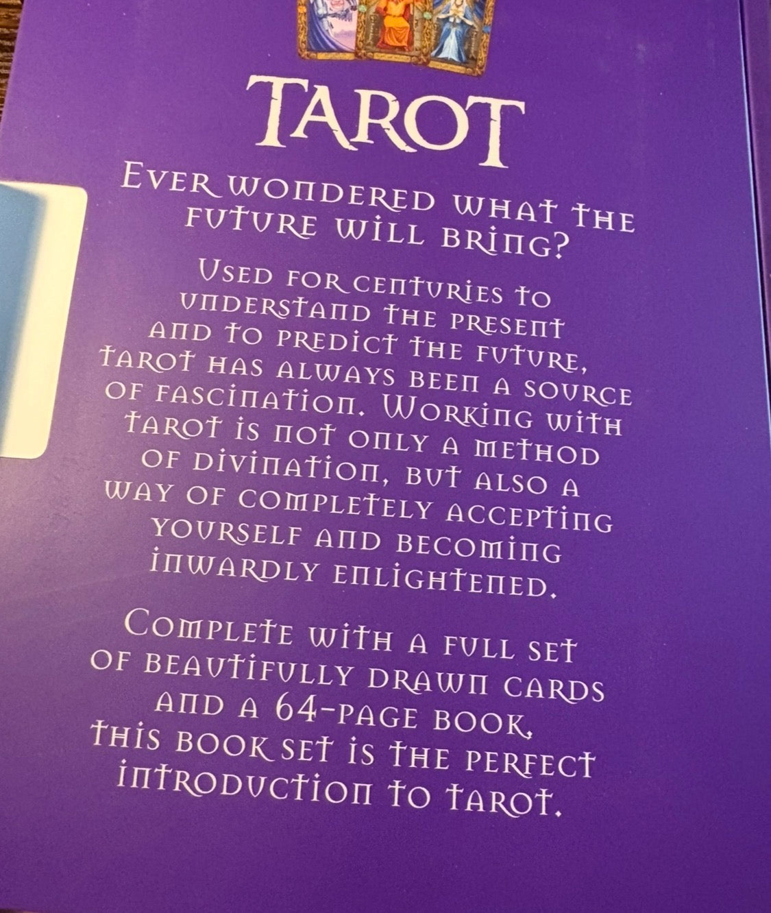 Essential Easy Tarot Cards Kit Includes Jumbo Deck Card and 64 Page illustrated Colour Book