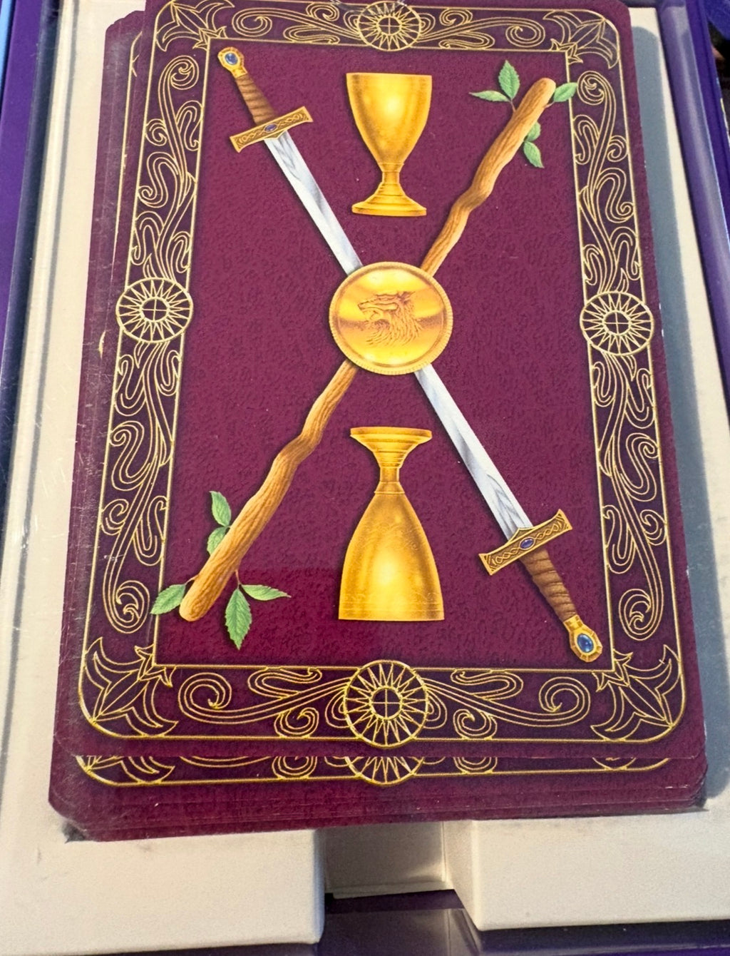 Essential Easy Tarot Cards Kit Includes Jumbo Deck Card and 64 Page illustrated Colour Book