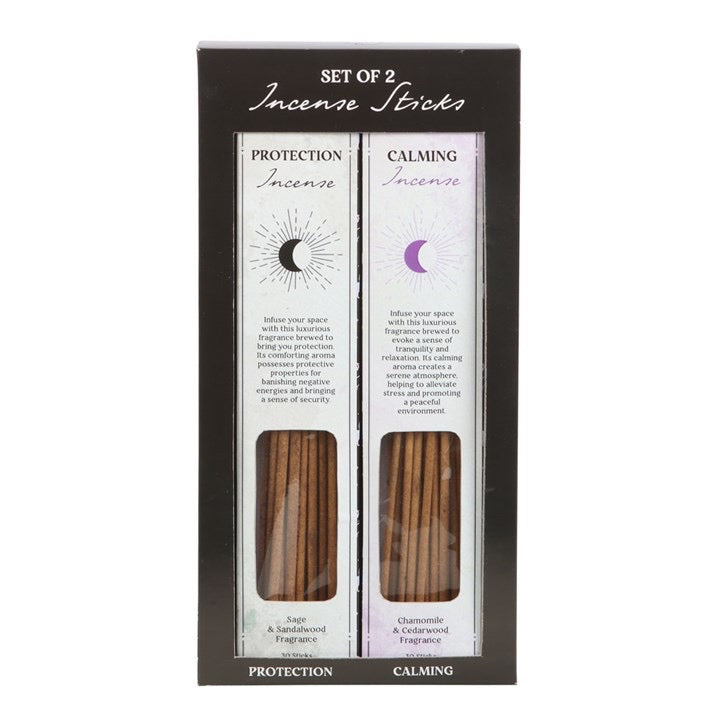 Protection & Calming Incense Sticks Set (Set of 2)