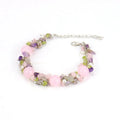Rose Quartz & Crystal Bracelet
