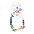 7 Chakra Crystal Chip Bracelet – Natural Healing Stone Stretch Bracelet