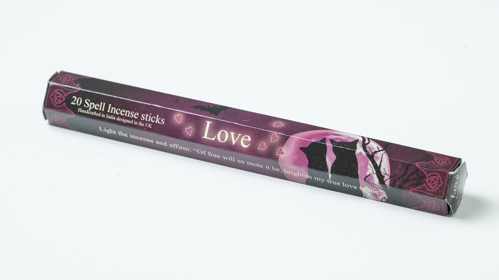 Love Spell Incense Sticks – Ritual Incense (20 Sticks)