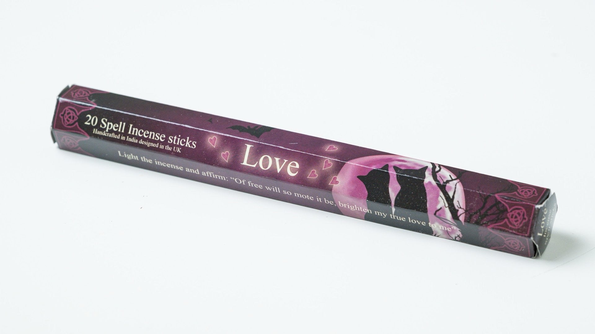 Love Spell Incense Sticks – Ritual Incense (20 Sticks)