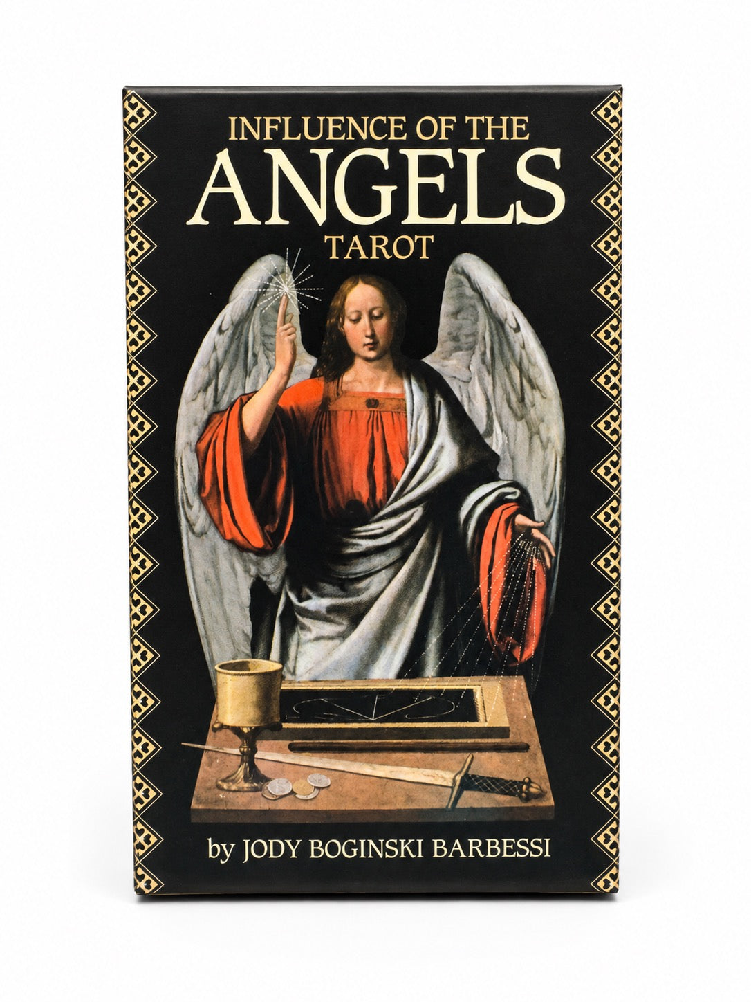 Influence of the Angels Tarot Deck – Complete 78 Card Tarot Set with Guidebook