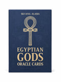 Egyptian Gods Oracle Cards Deck by Silvana Alasia – 36 Cards & Guidebook