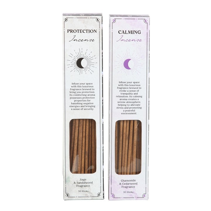 Protection & Calming Incense Sticks Set (Set of 2)