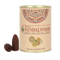 Goloka Sandalwood Backflow Incense Cones – Calming & Grounding Aroma