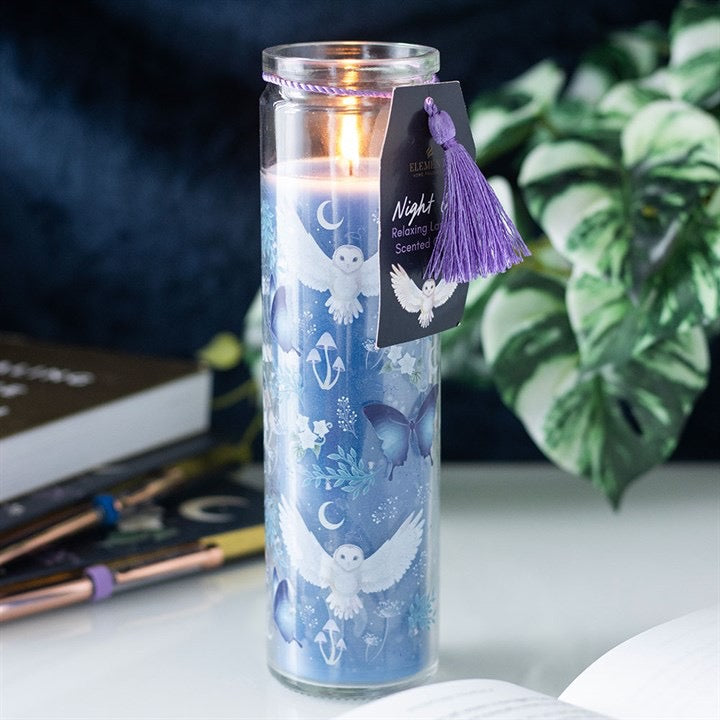 Night Owl Relaxing Lavender Tube Candle