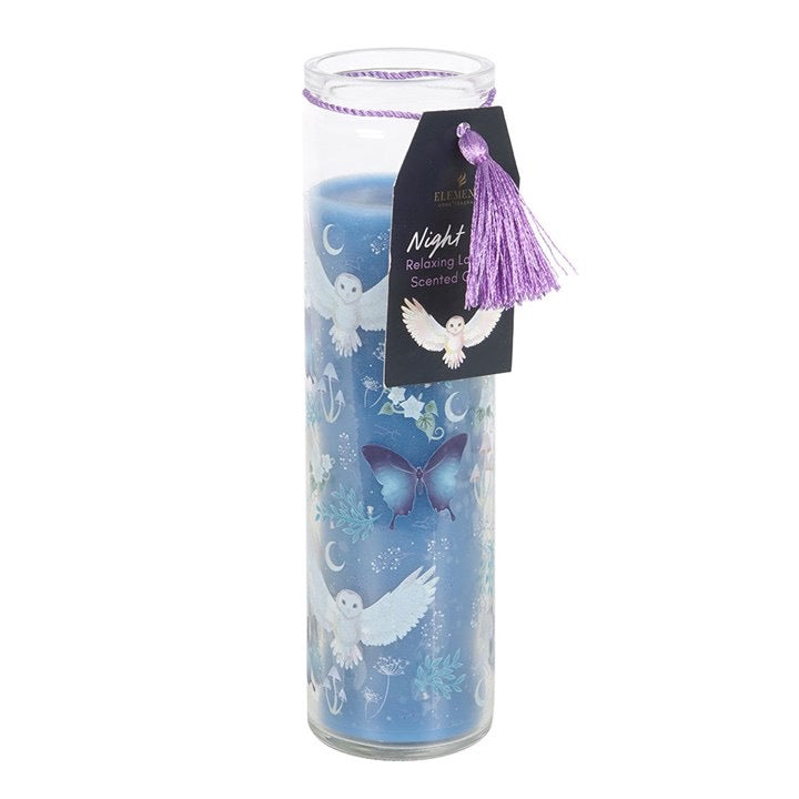 Night Owl Relaxing Lavender Tube Candle