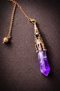 Amethyst Crystal Pendulum – Divination & Energy Healing