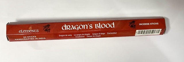 Dragon’s Blood Incense Sticks – Cleansing, Protection & Power Ritual (20 Sticks)