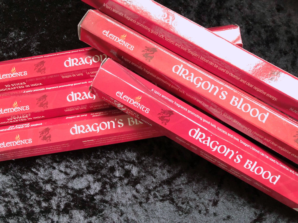Dragon’s Blood Incense Sticks – Cleansing, Protection & Power Ritual (20 Sticks)